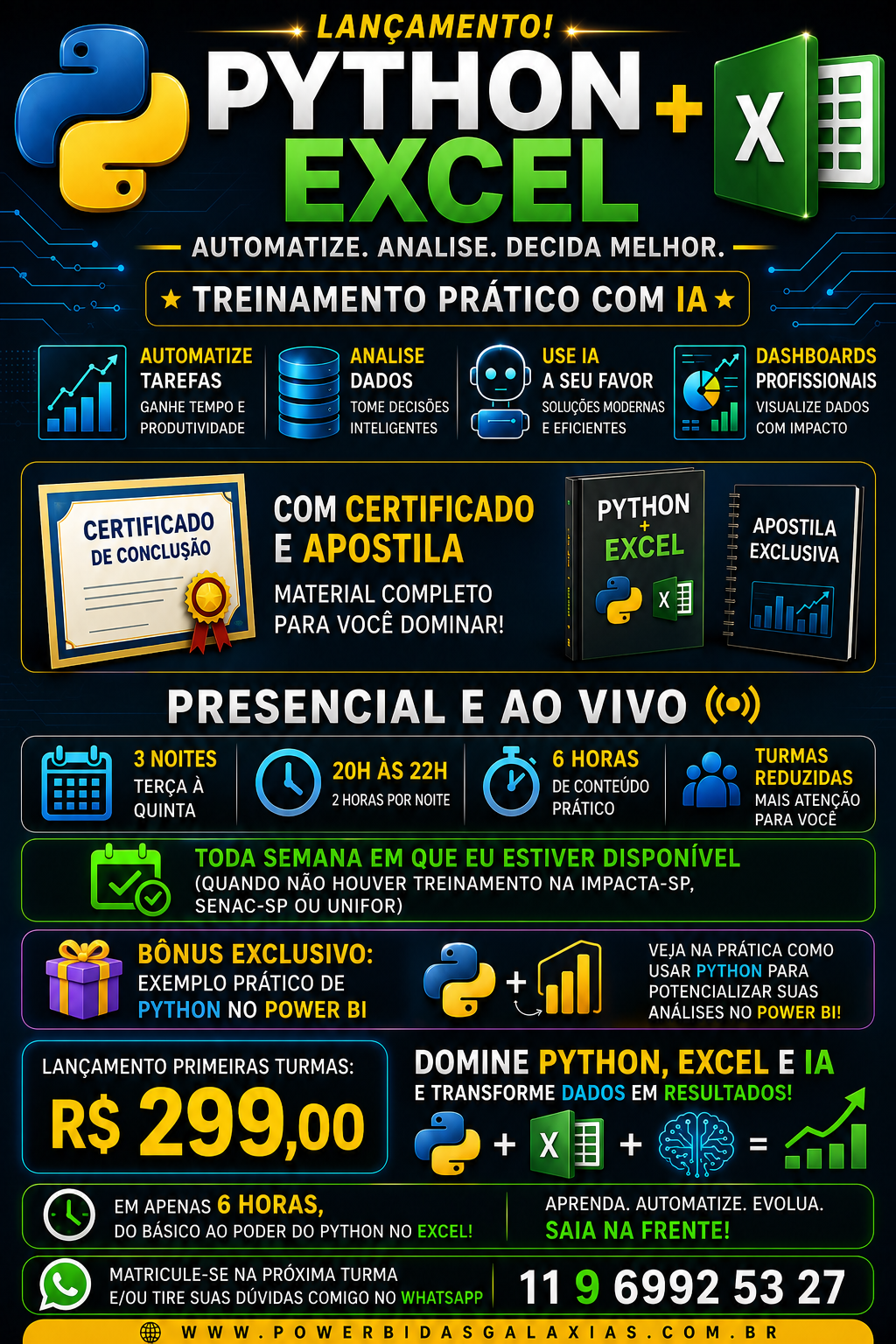 Curso Python no Excel